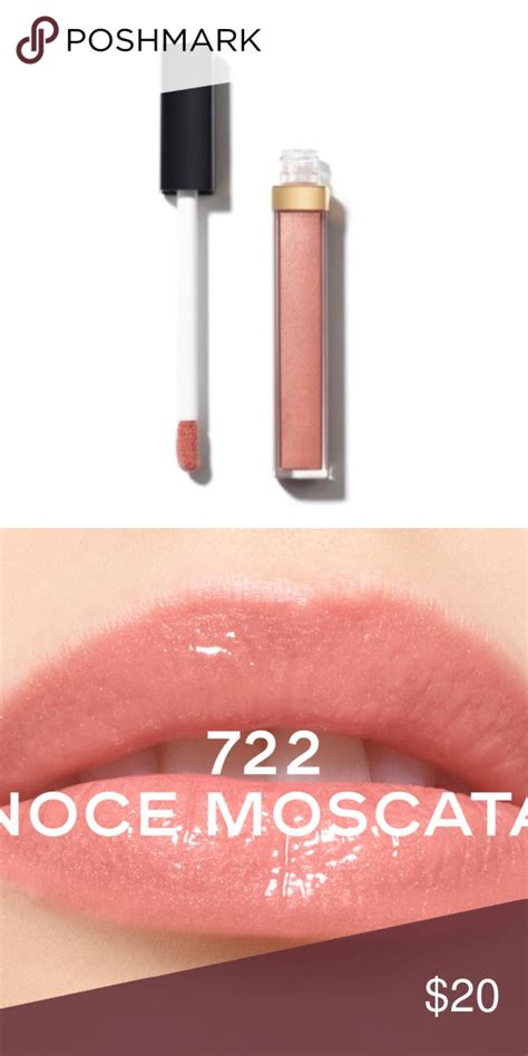 chanel gloss 726|Chanel lip gloss noce moscata.